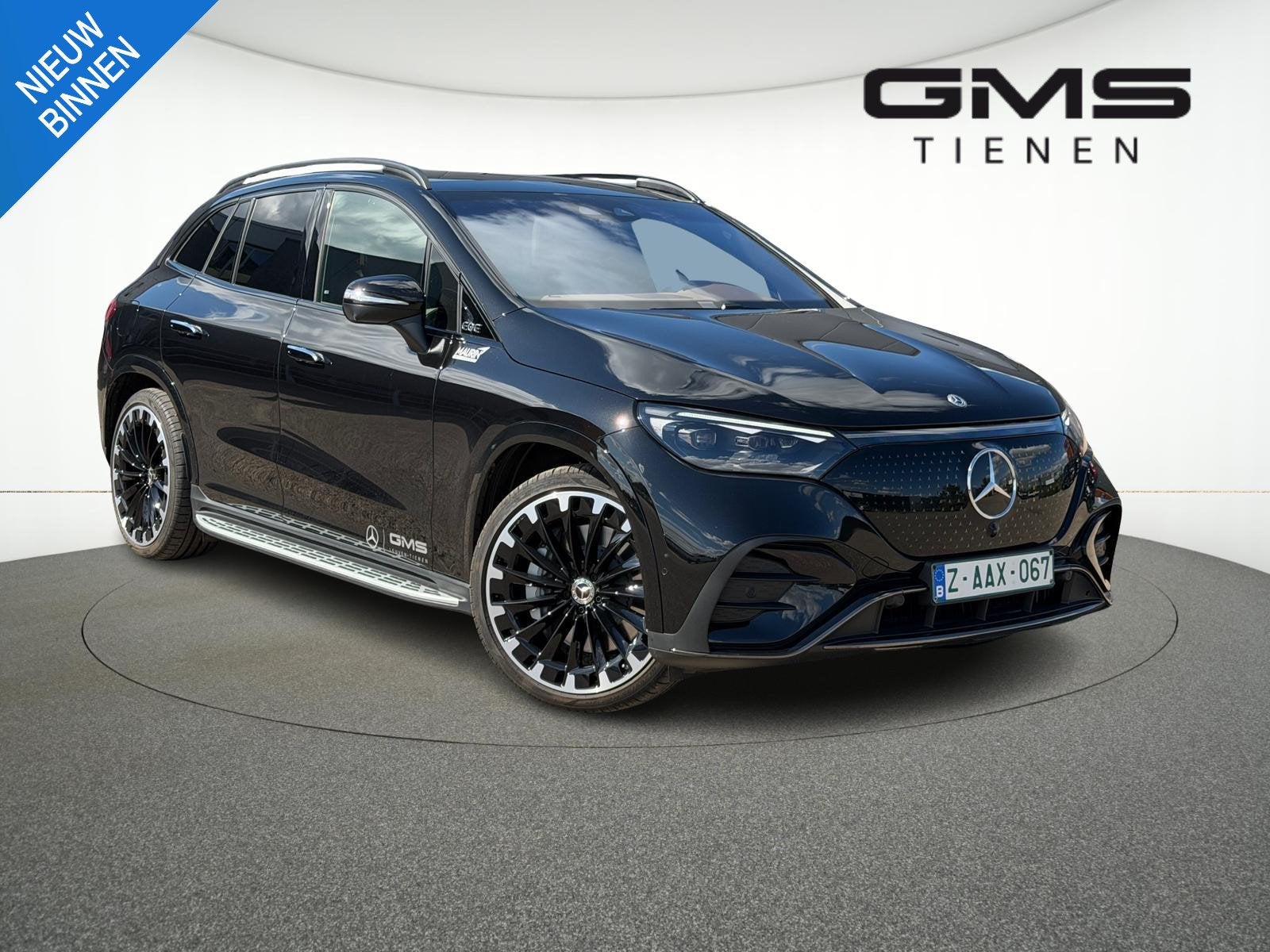 Mercedes-Benz EQE SUV EQE 500 4MATIC Star Edition, Auto's, Automaat, Stof, 1800 kg, Beige