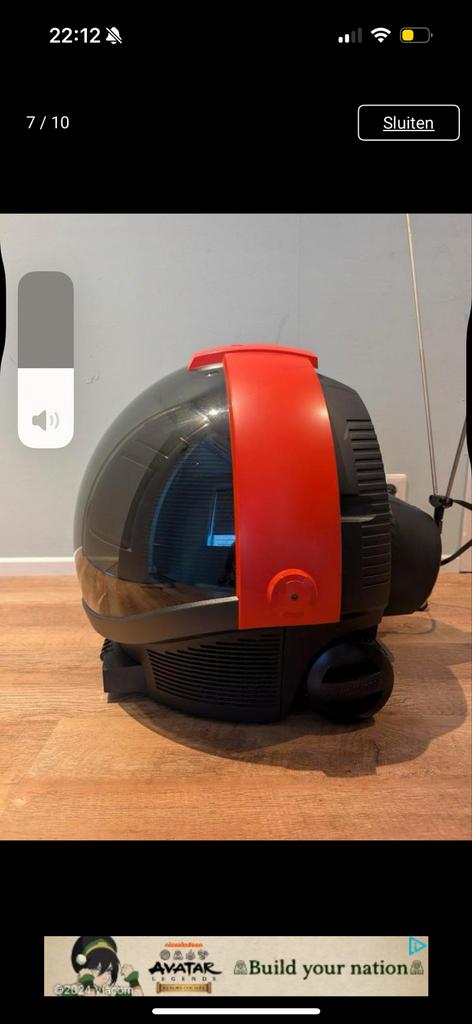 Vintage Philips Discoverer space helmet TV, TV, Hi-fi & Vidéo, Enlèvement, Comme neuf, Philips