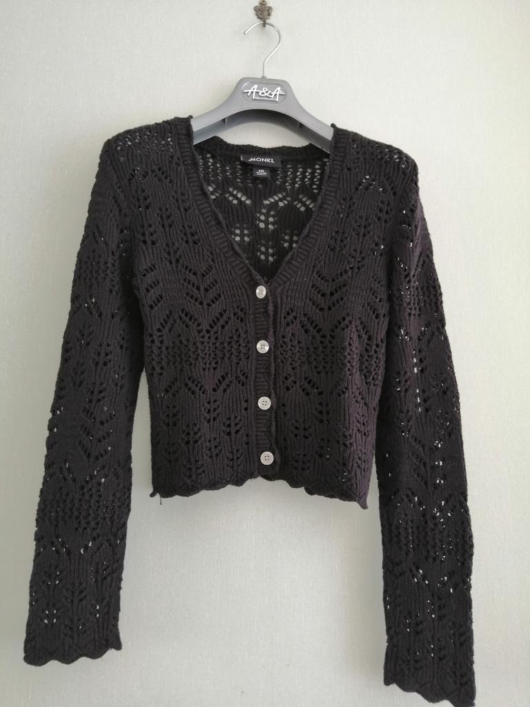 magnifique gilet Monkl taille XXS, Monkl, Taille 34 (XS) ou plus petite, Porté, Noir
