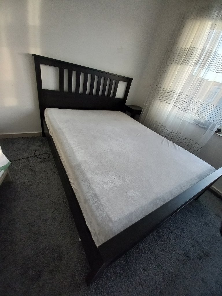 Tweepersoonsbed 160x200 met matras en 2 nachtkastjes, Huis en Inrichting, Slaapkamer | Matrassen en Bedbodems, Ophalen, Tweepersoons