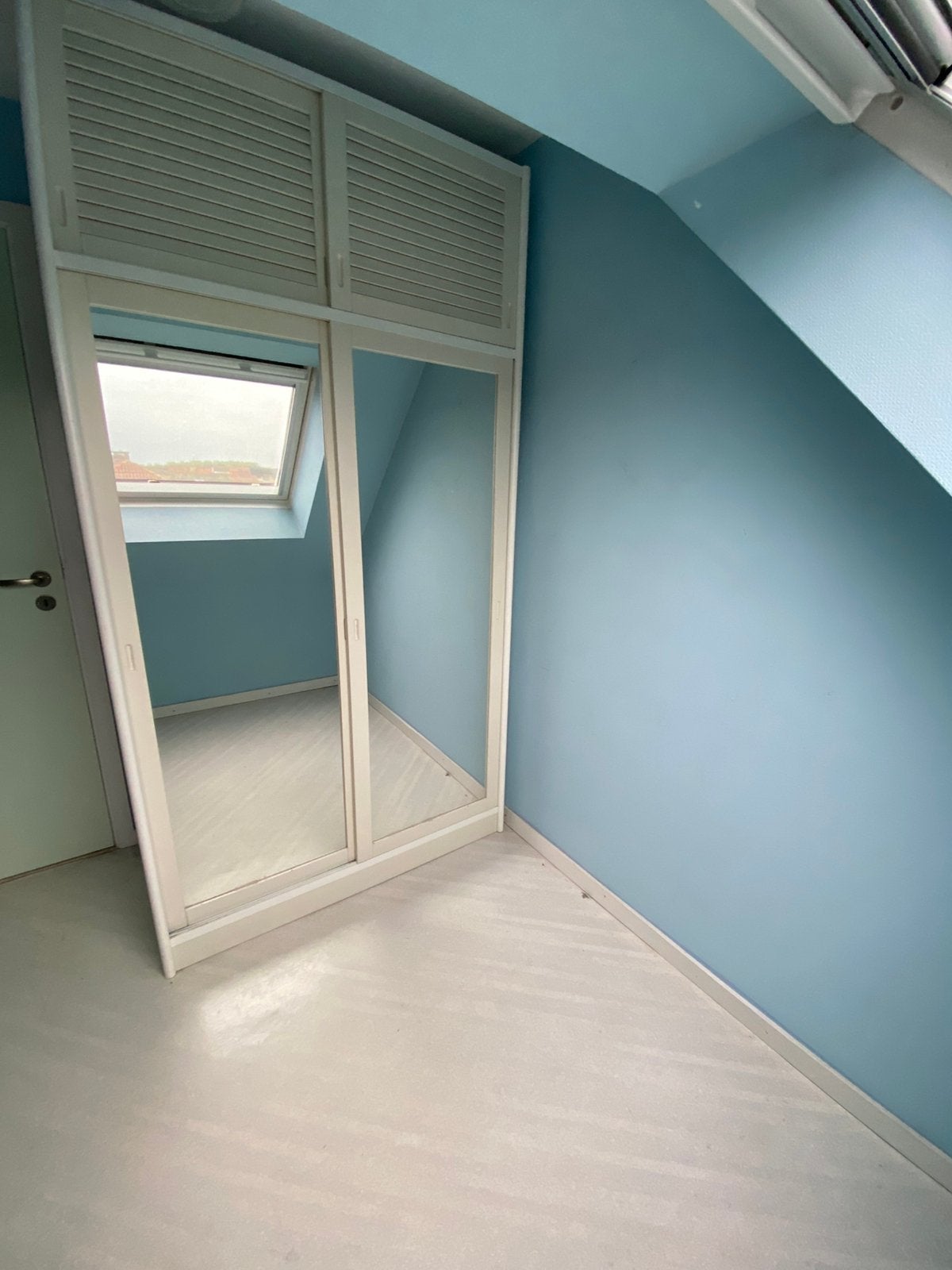 Kleerkast wit, Maison & Meubles, Avec tablette(s), 100 à 150 cm, Enlèvement, Utilisé