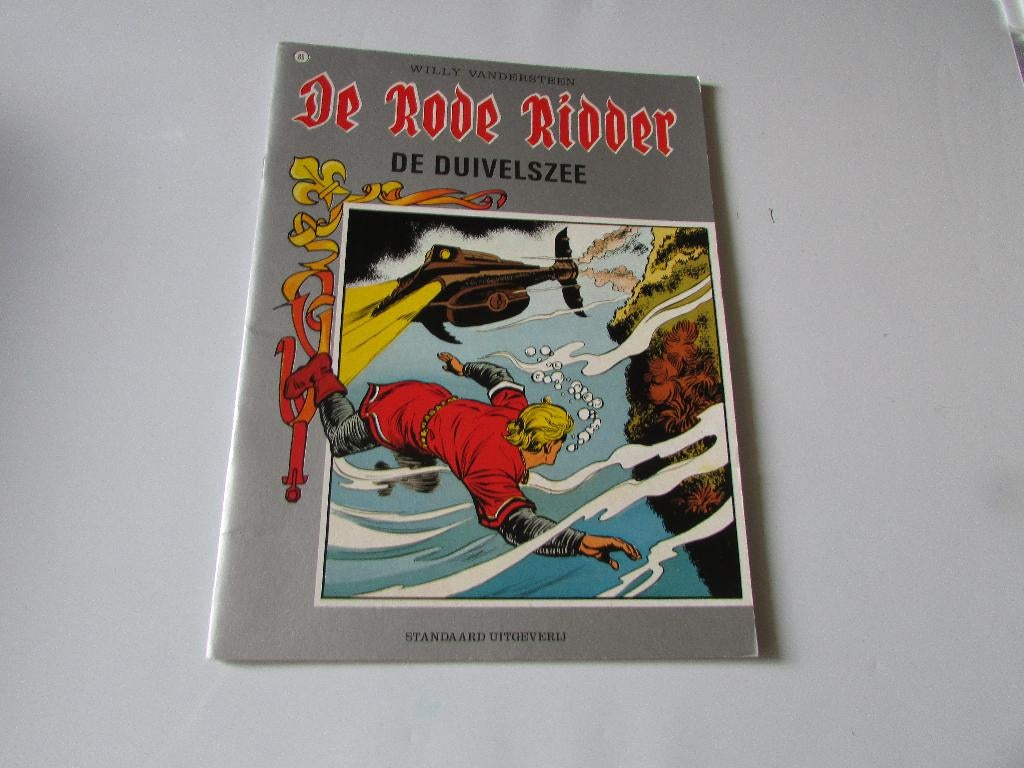 DE RODE RIDDER : DE DUIVELSZEE, Gelezen, Willy Vandersteen, Eén stripboek, Ophalen of Verzenden