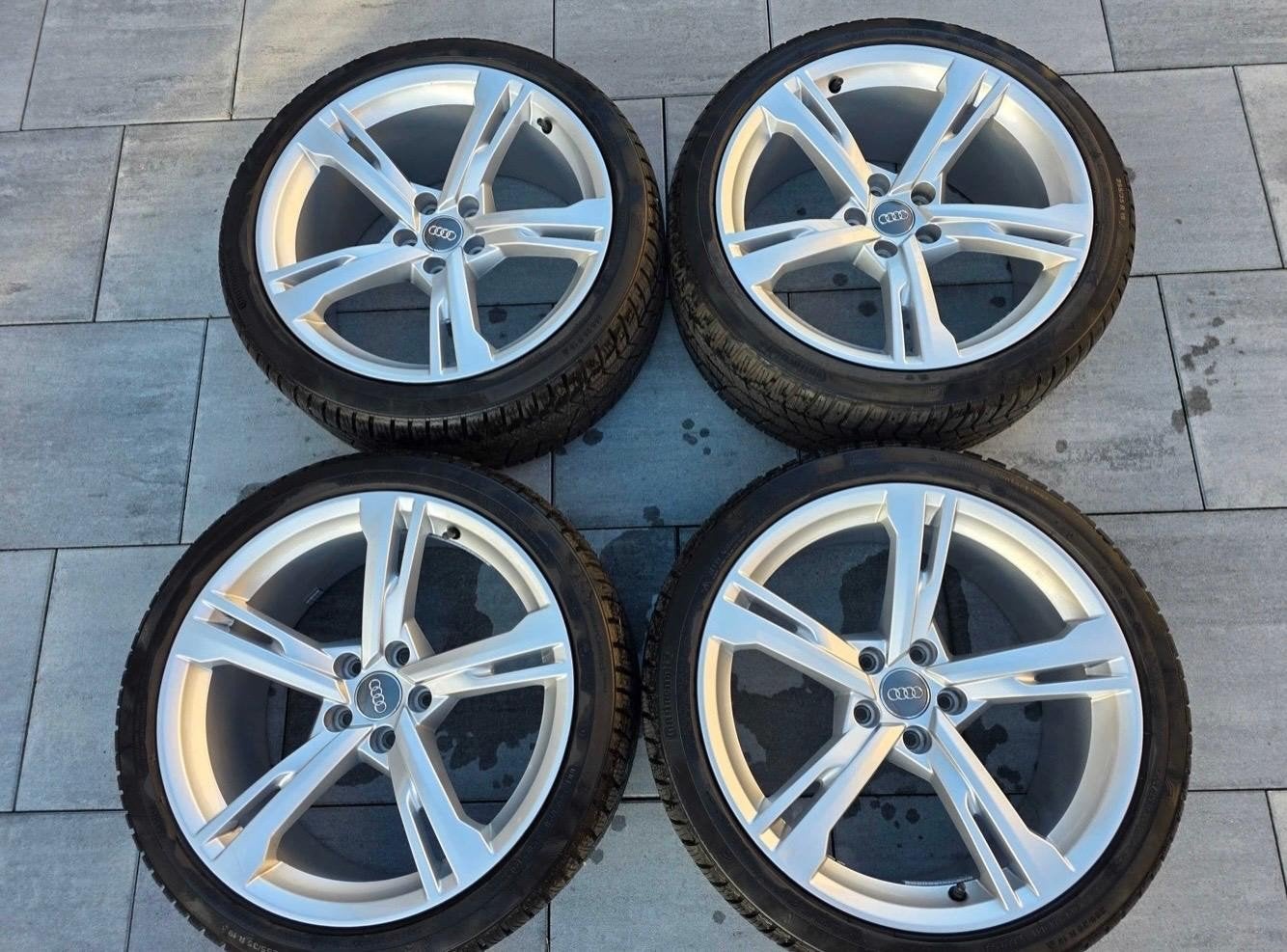 jantes audi a5 19 pouces original etat neuf, Gebruikt, 255 mm, Banden en Velgen, Winterbanden