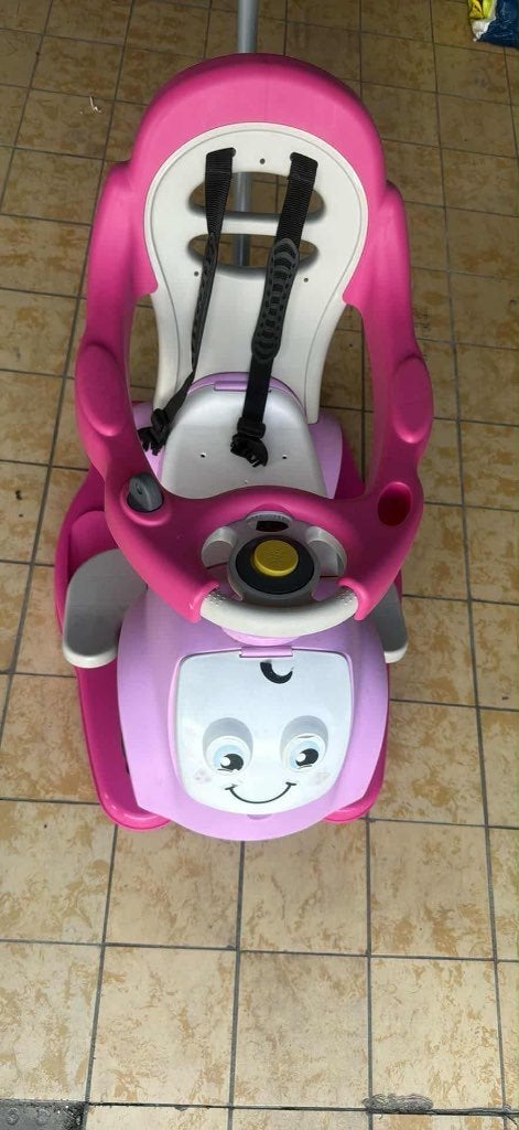 Petite voiture fille pour promener intérieur et extérieur, Enlèvement ou Envoi, Utilisé, Véhicule à pousser