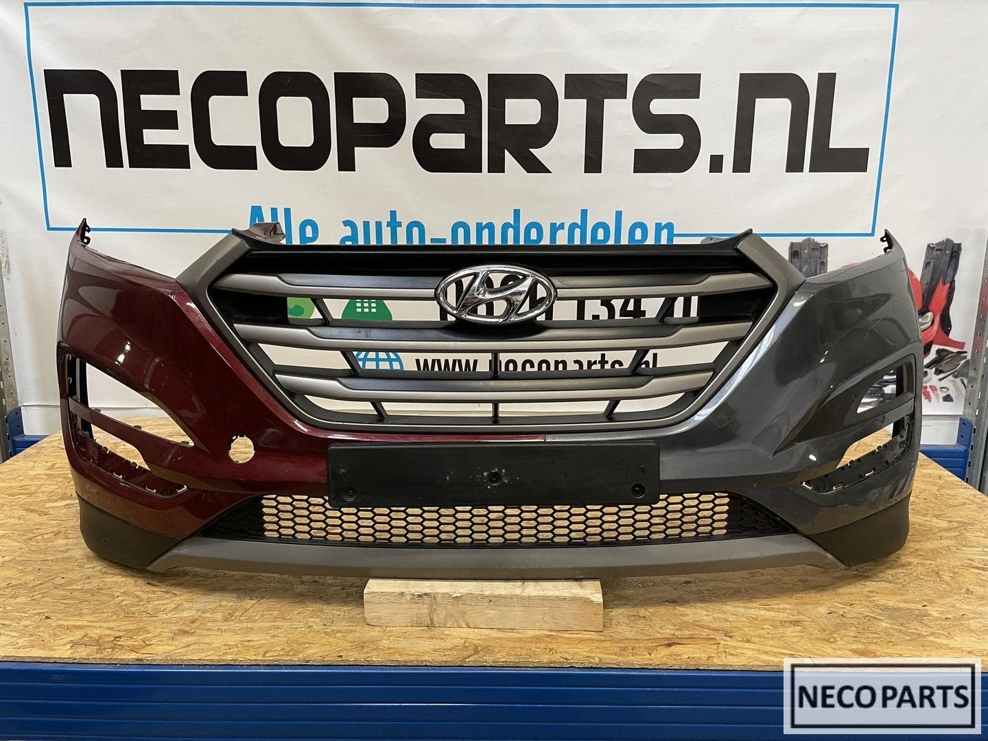 BUMPER HYUNDAI TUCSON VOORBUMPER ORIGINEEL, Gebruikt, -, -, Ophalen of Verzenden