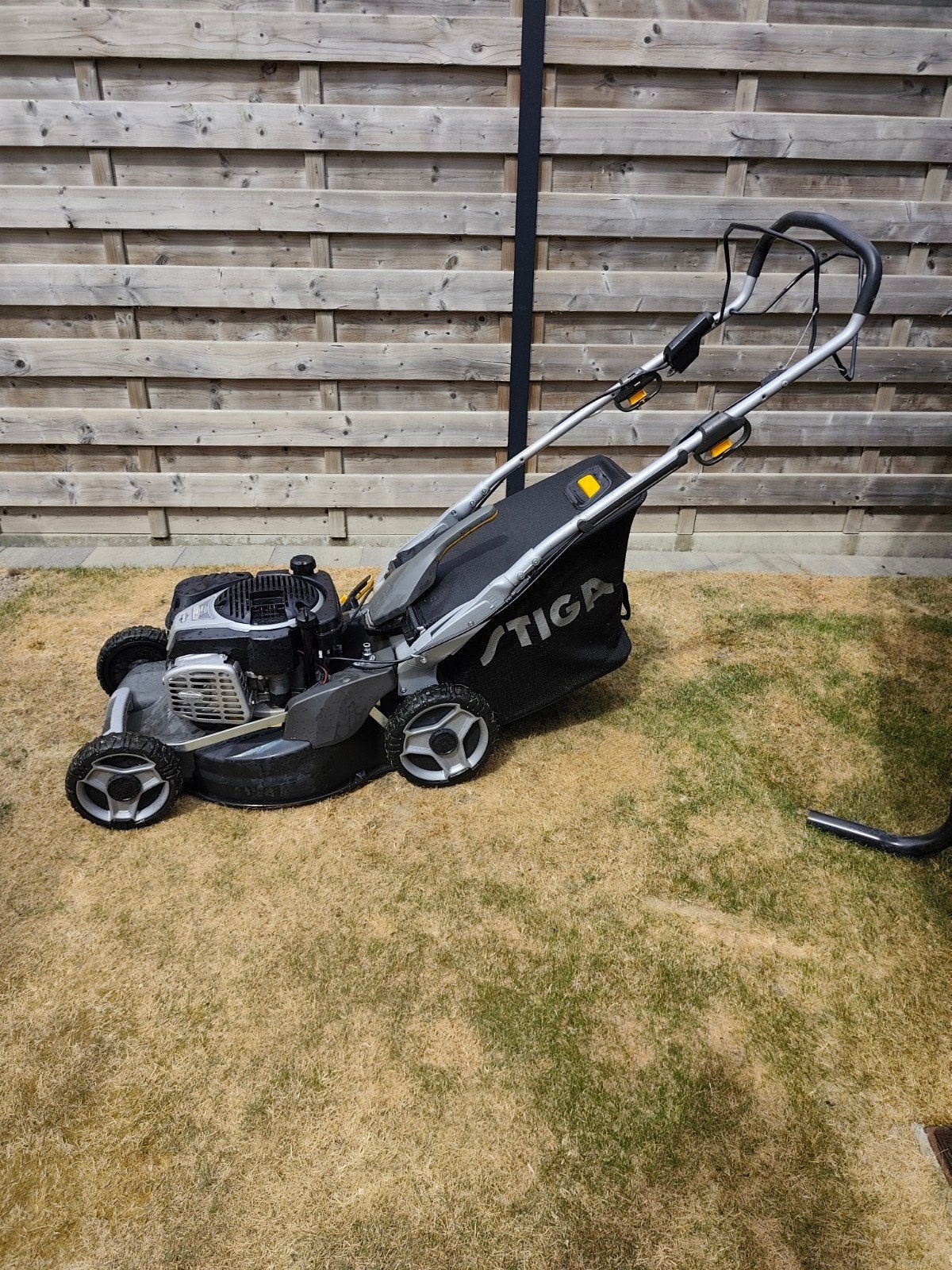 grasmaaier met batterij om te starten, Tuin en Terras, Ophalen