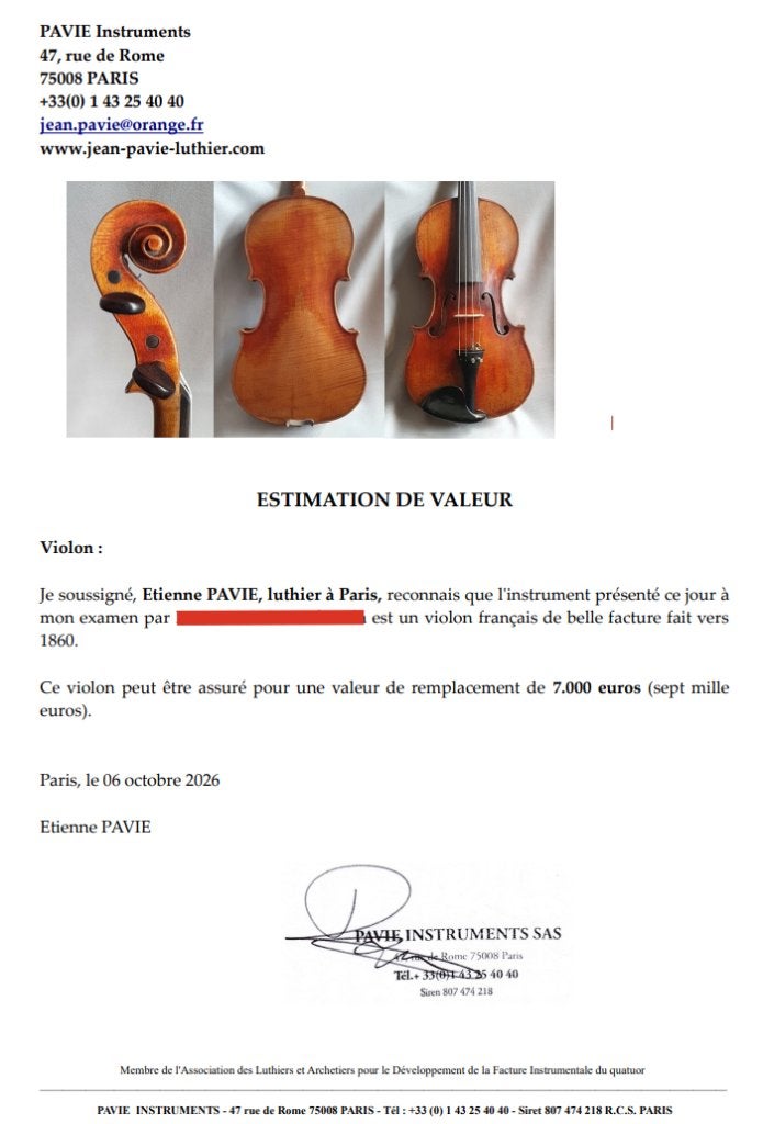Violon d'Etudes Mirecourt 1860, Muziek en Instrumenten, Ophalen, Viool, Zo goed als nieuw, 4/4-viool