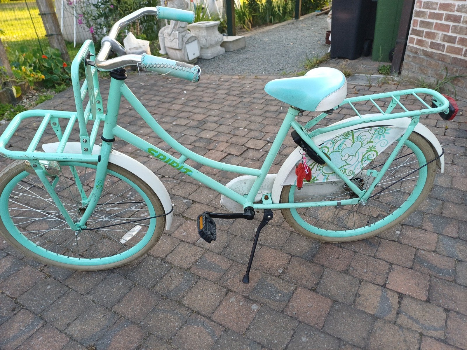 Vélo Spirit pour filles 24 pouces turquoise, Enlèvement, 24 pouces
