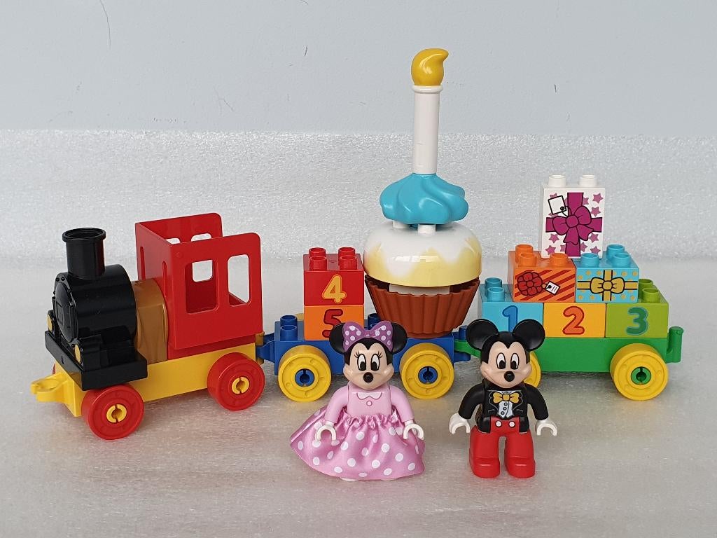 Lego Duplo 10597: Mickey & Minnie Verjaardagsoptocht, Gebruikt, Ophalen of Verzenden, Compleet, Duplo