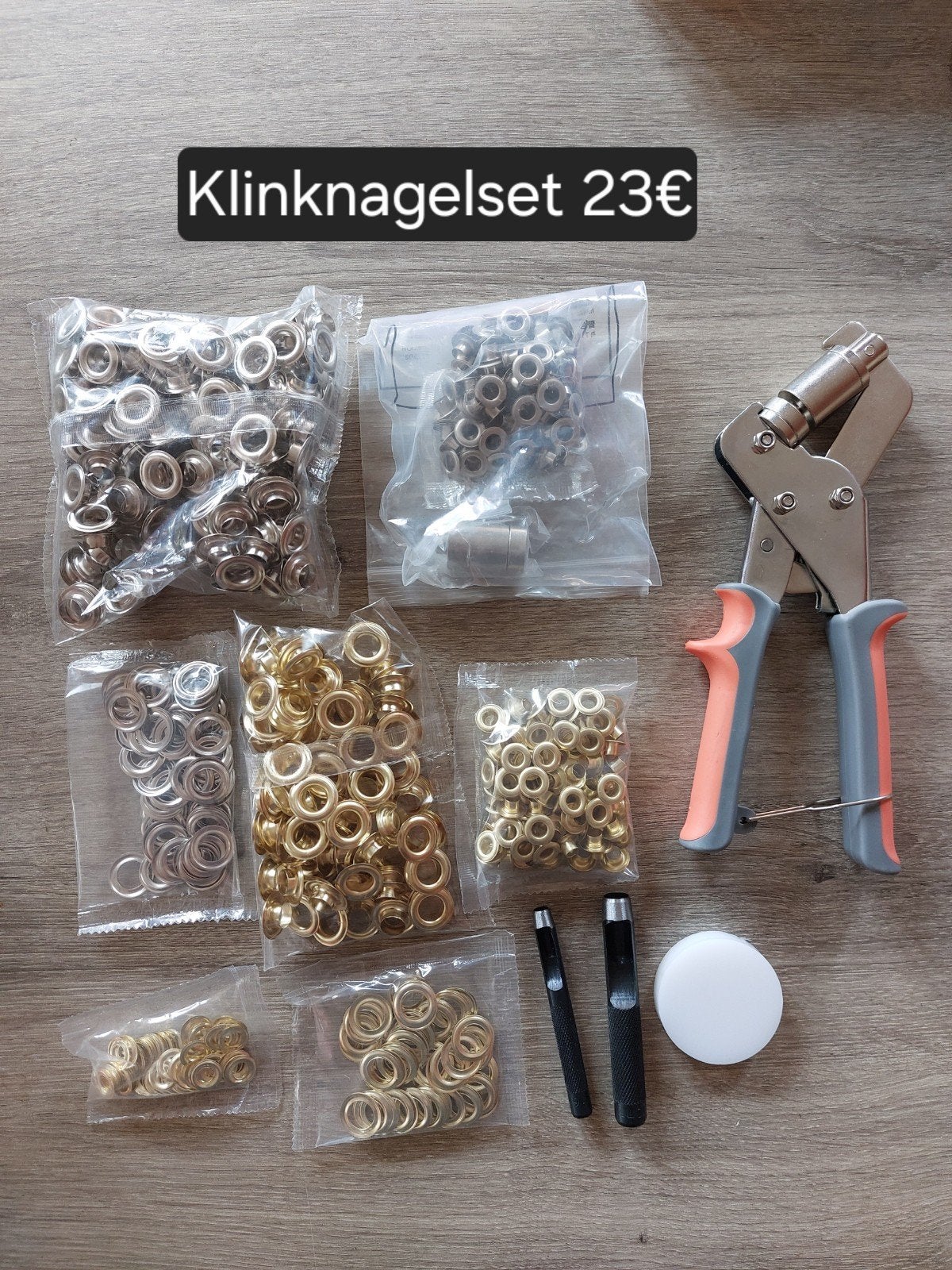 klinknagelset, Ophalen of Verzenden