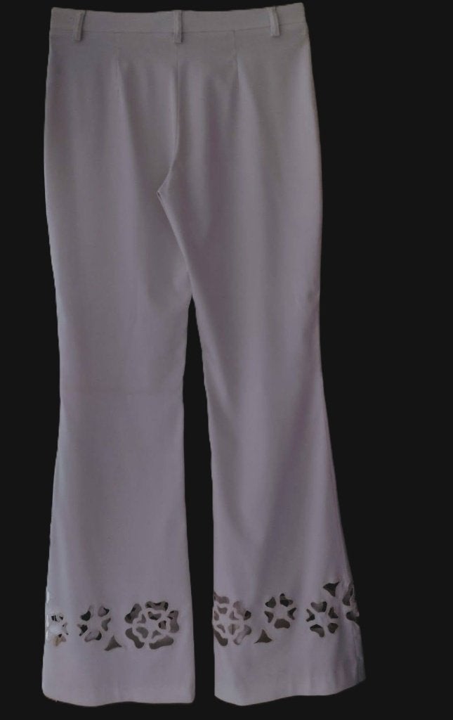 pantalon design  Roccobarocco, IT48/EU 42 (40 !), Taille 42/44 (L), Comme neuf, Longs, ROCCOBAROCCO