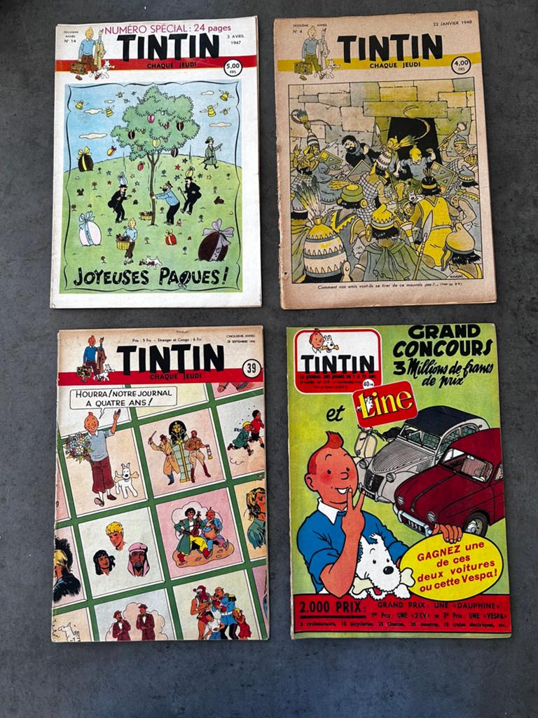 Tintin strips antiek, Livres, Enlèvement, Utilisé