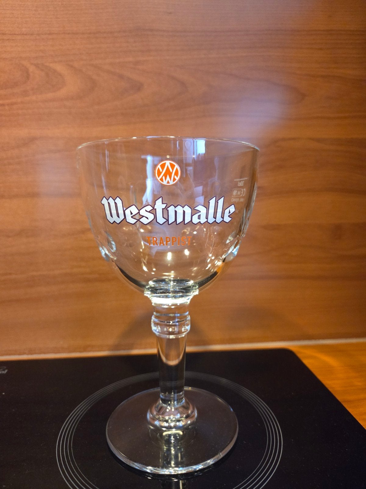 Westmalle Trappistenglas 33cl, Ophalen of Verzenden, Gebruikt, Glas of Glazen, Overige merken