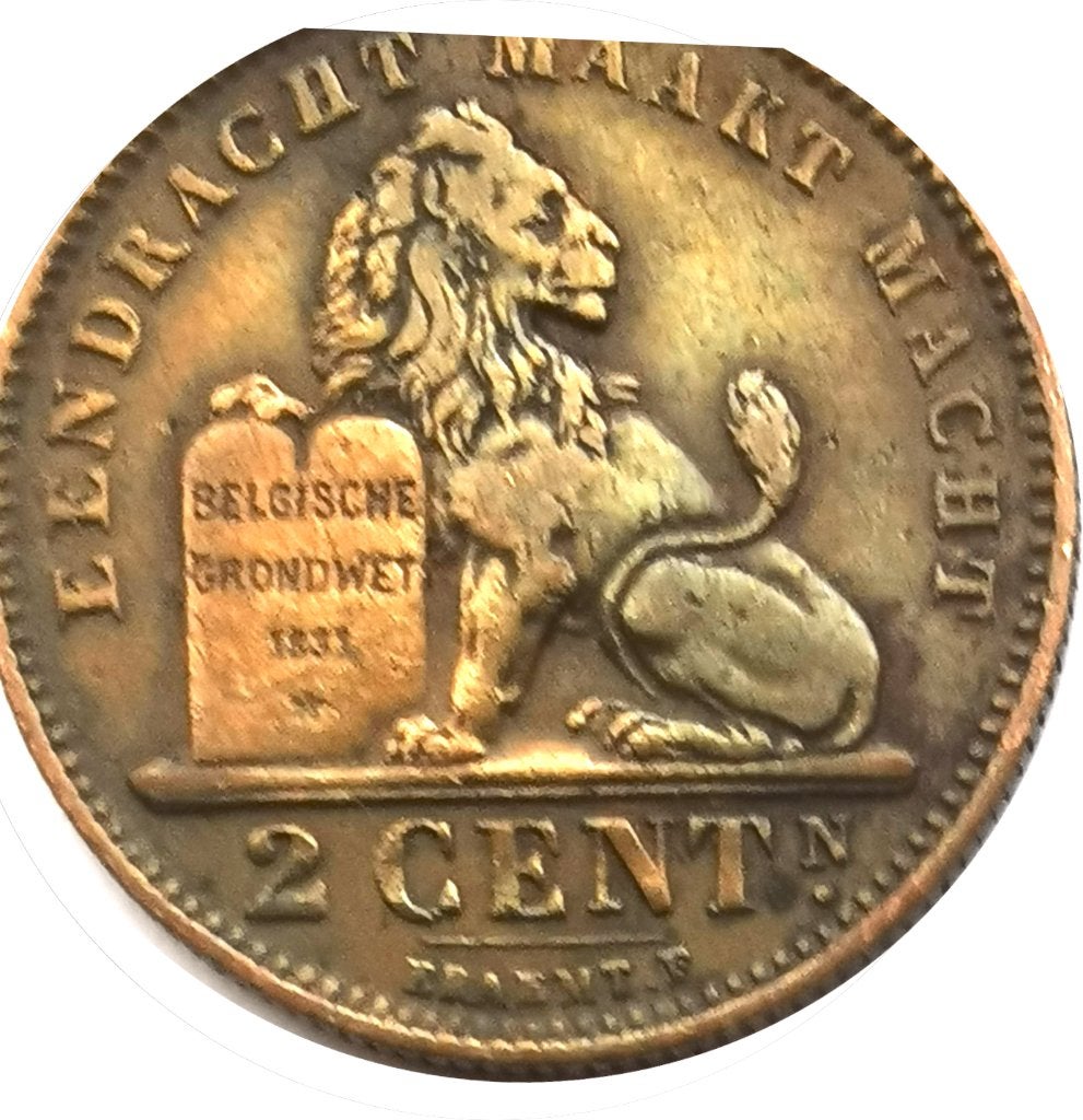 Belgische munten, Timbres & Monnaies, Monnaies | Belgique, Envoi, Bronze, Monnaie en vrac