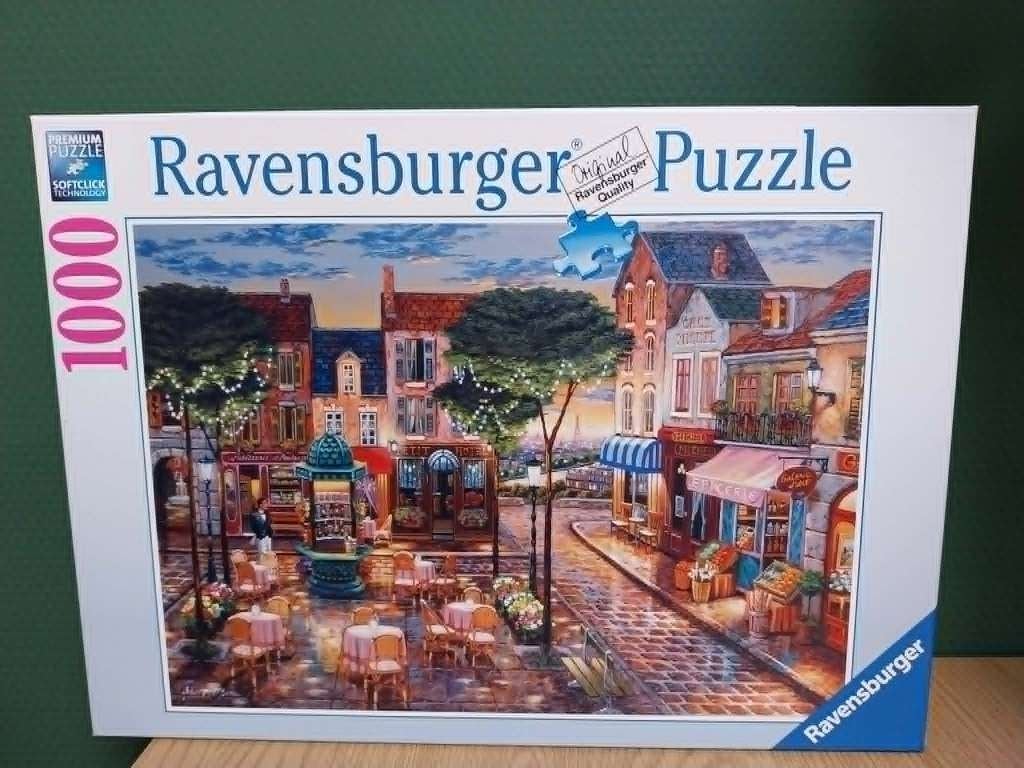 Ravensburger puzzel 1000 stuks compleet, Hobby en Vrije tijd, Ophalen, 500 t/m 1500 stukjes, Gebruikt, Legpuzzel