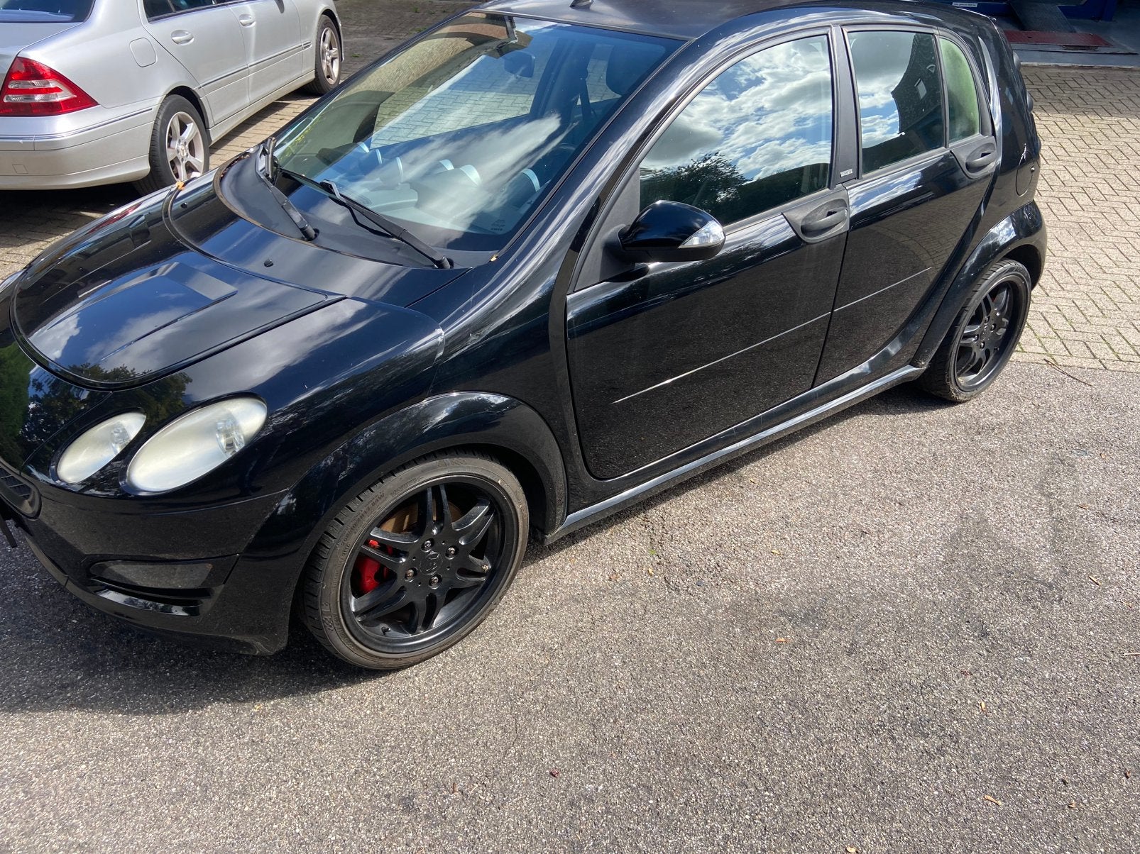 Smart forfour brabus 1.5 turbo, Autos, Cuir, ForFour, Boîte manuelle, Noir
