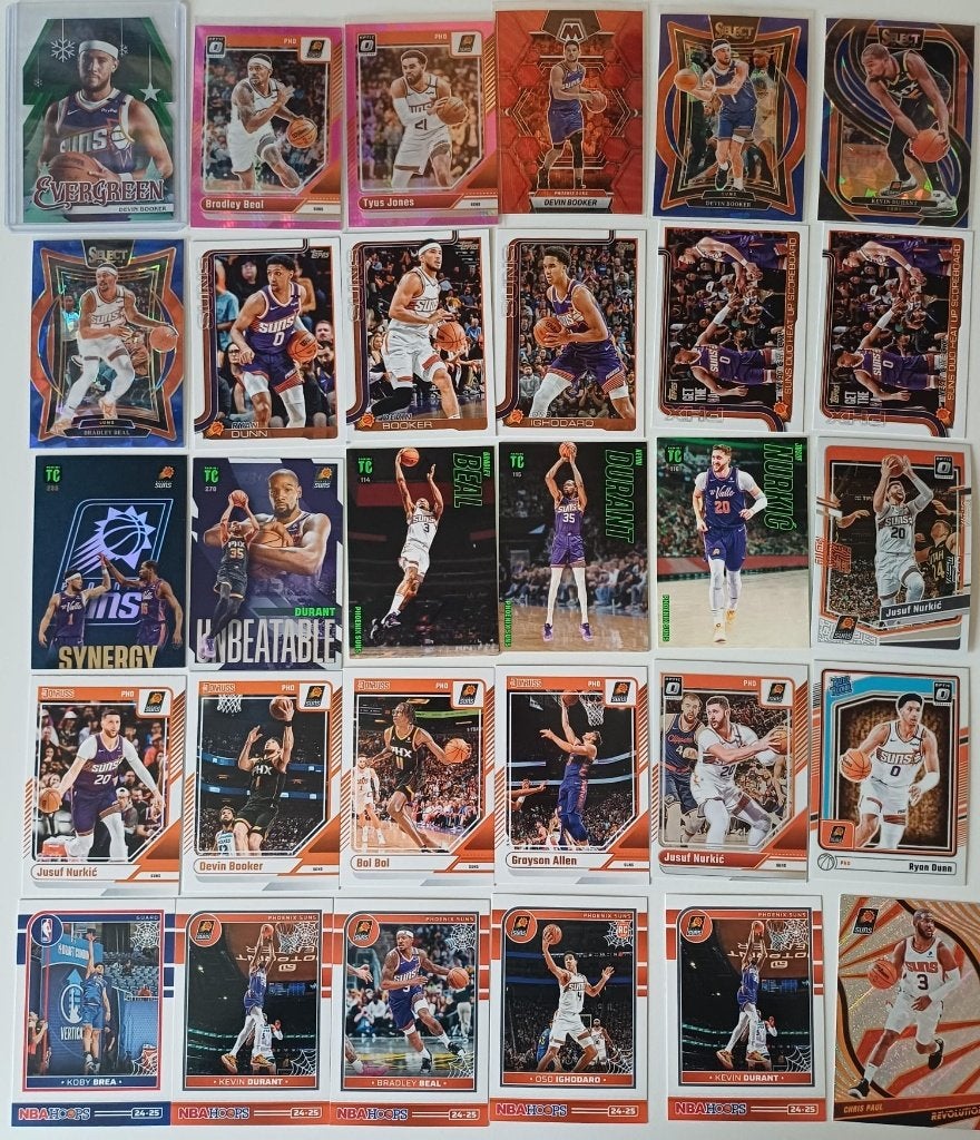 NBA cards Phoenix Suns, Ophalen, Nieuw, Meerdere plaatjes