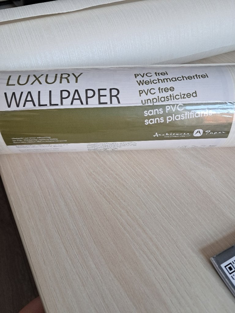 Behangpapier, Ophalen, Vinylbehang, Wit