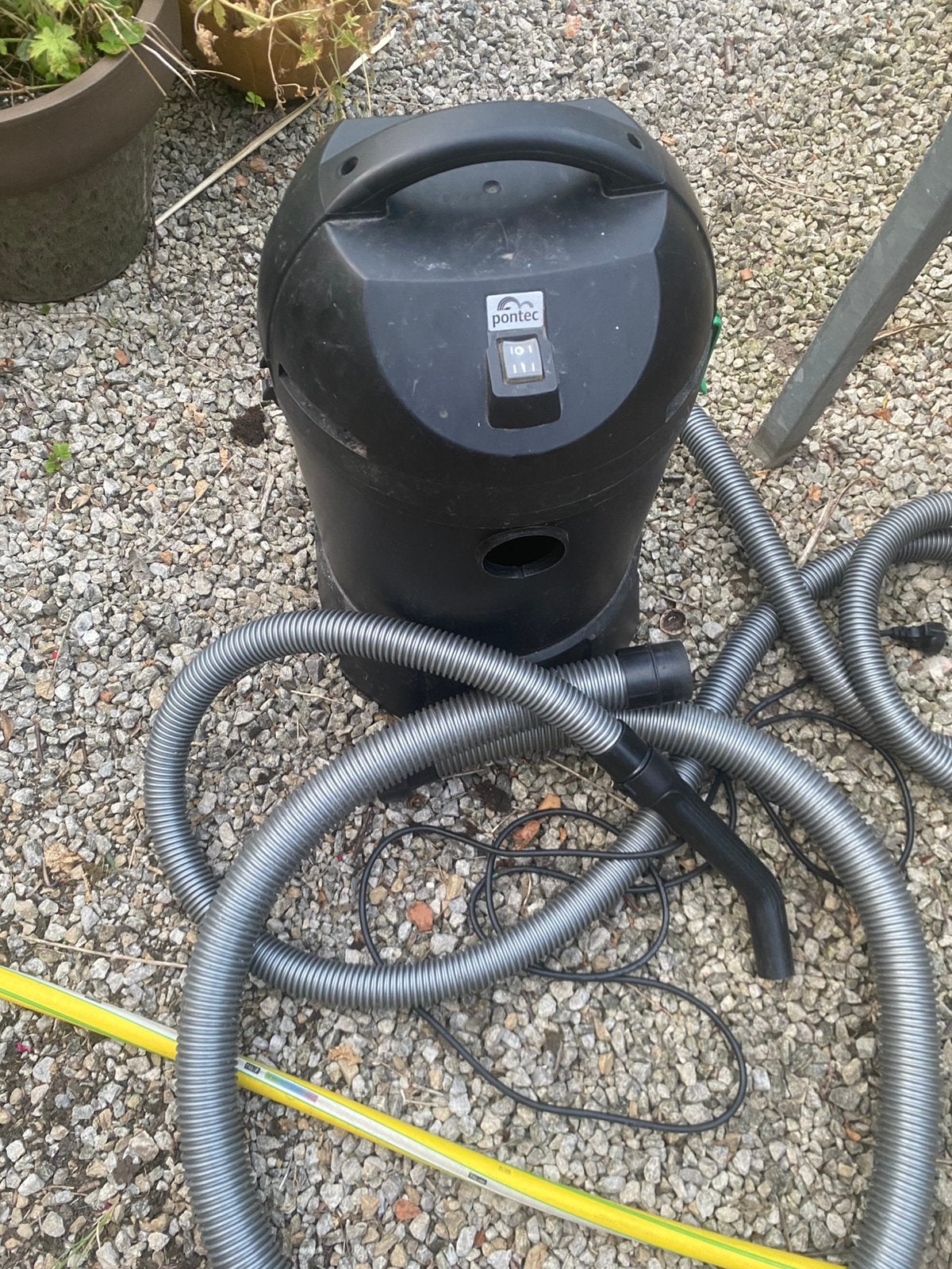 Pontec vijverstofzuiger, Tuin en Terras, Ophalen of Verzenden, Gebruikt, Vijverstofzuiger