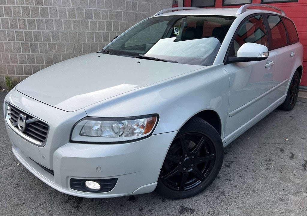 Volvo V50 1.6 D DRIVe Business Edition (bj 2012), Auto's, Euro 5, Zwart, 4 cilinders, Leder