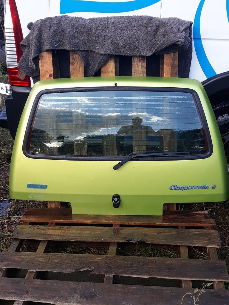 FIAT CINQUECENTO ACHTERKLEP BJ 93 TOT 98, Arrière, -, Haillon arrière, Utilisé