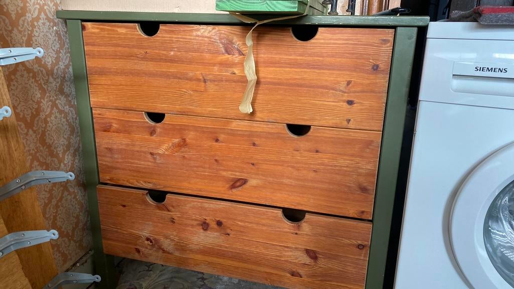 Jolie commode verte, Maison & Meubles, Enlèvement, Utilisé