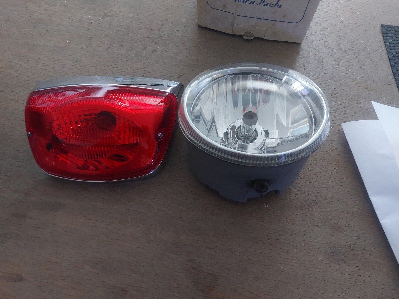 setje lichten voor Vespa LX met lampjes, Fietsen en Brommers, Ophalen, Vespa LX