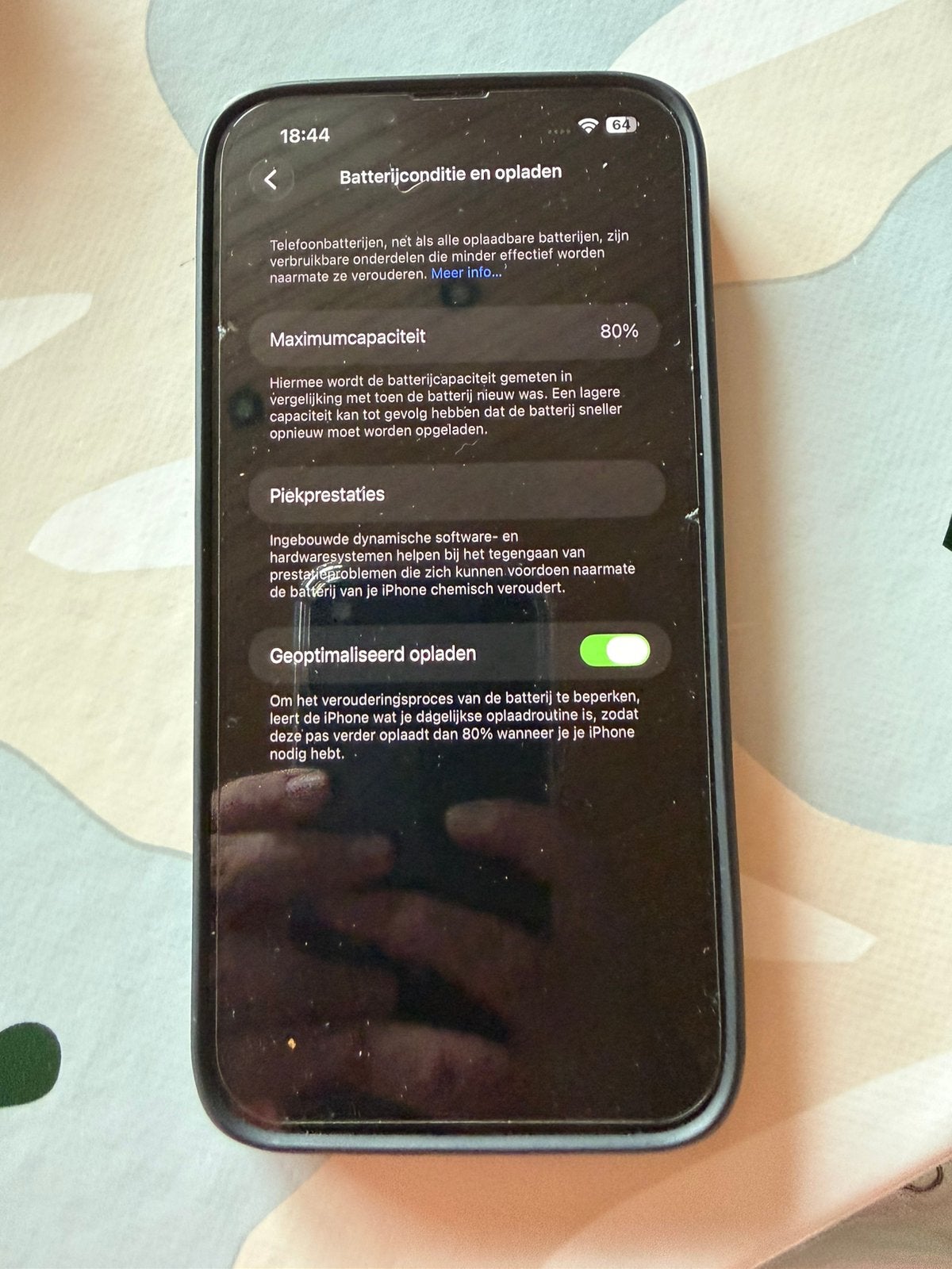 Iphone 13 pro max, Telecommunicatie, Mobiele telefoons | Apple iPhone, Ophalen, 80 %, 128 GB, Blauw