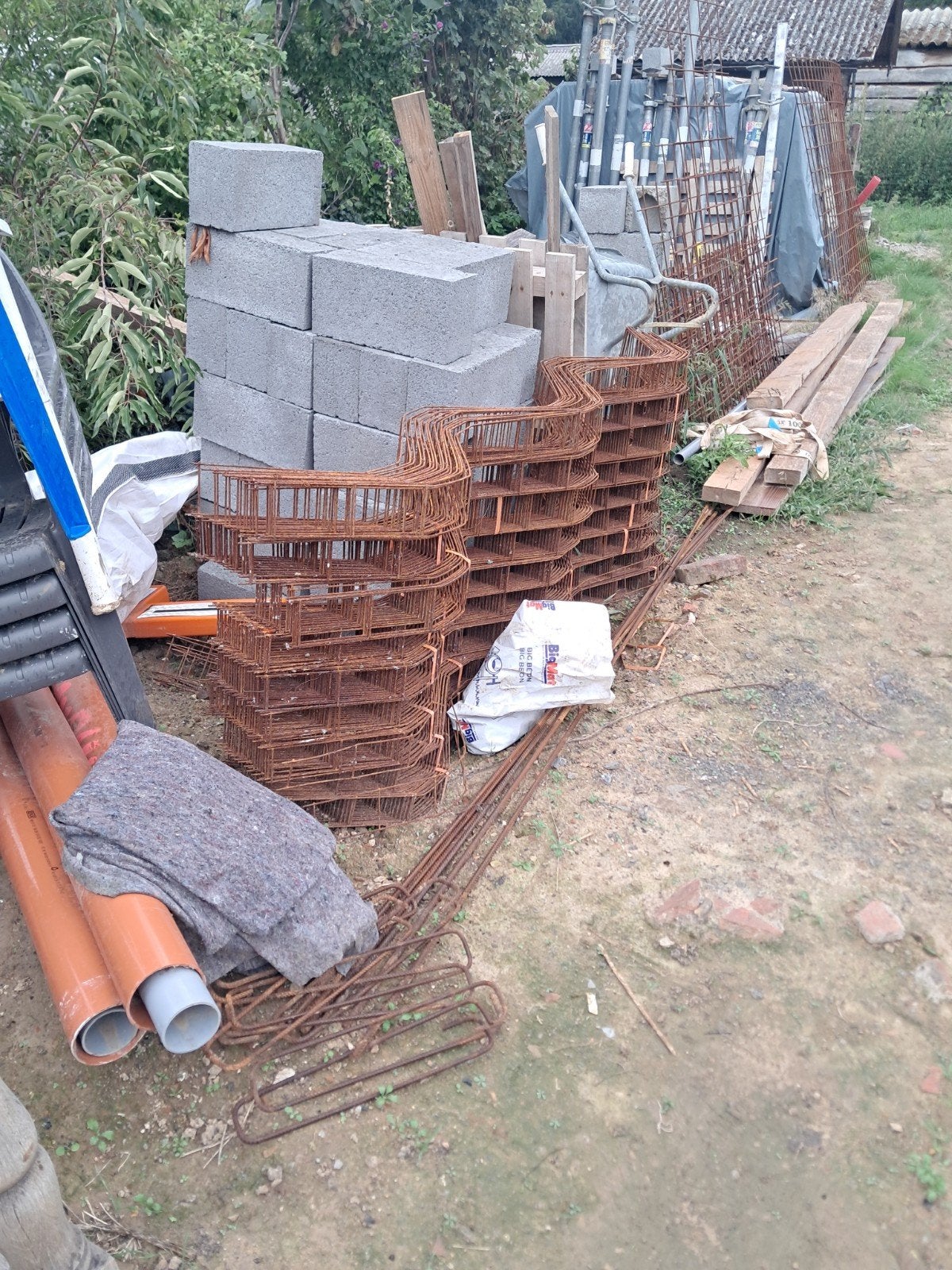 écarteur à béton 10cm, Enlèvement