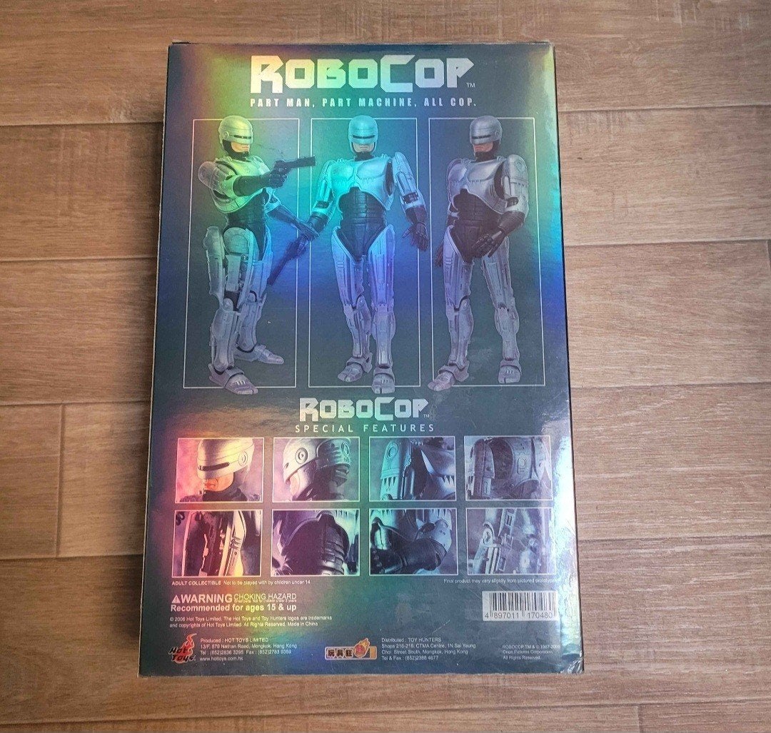 figurine hot toys robocop mms 10 de 2006, Collections, Enlèvement ou Envoi, Comme neuf