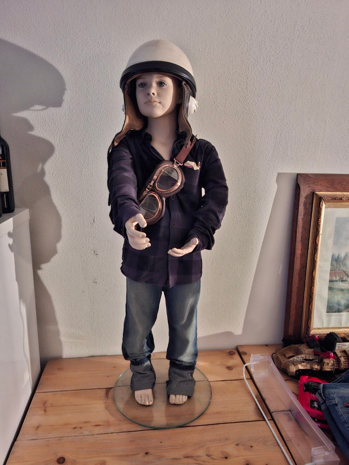 vintage pop kind mannequin, Ophalen of Verzenden, Pop