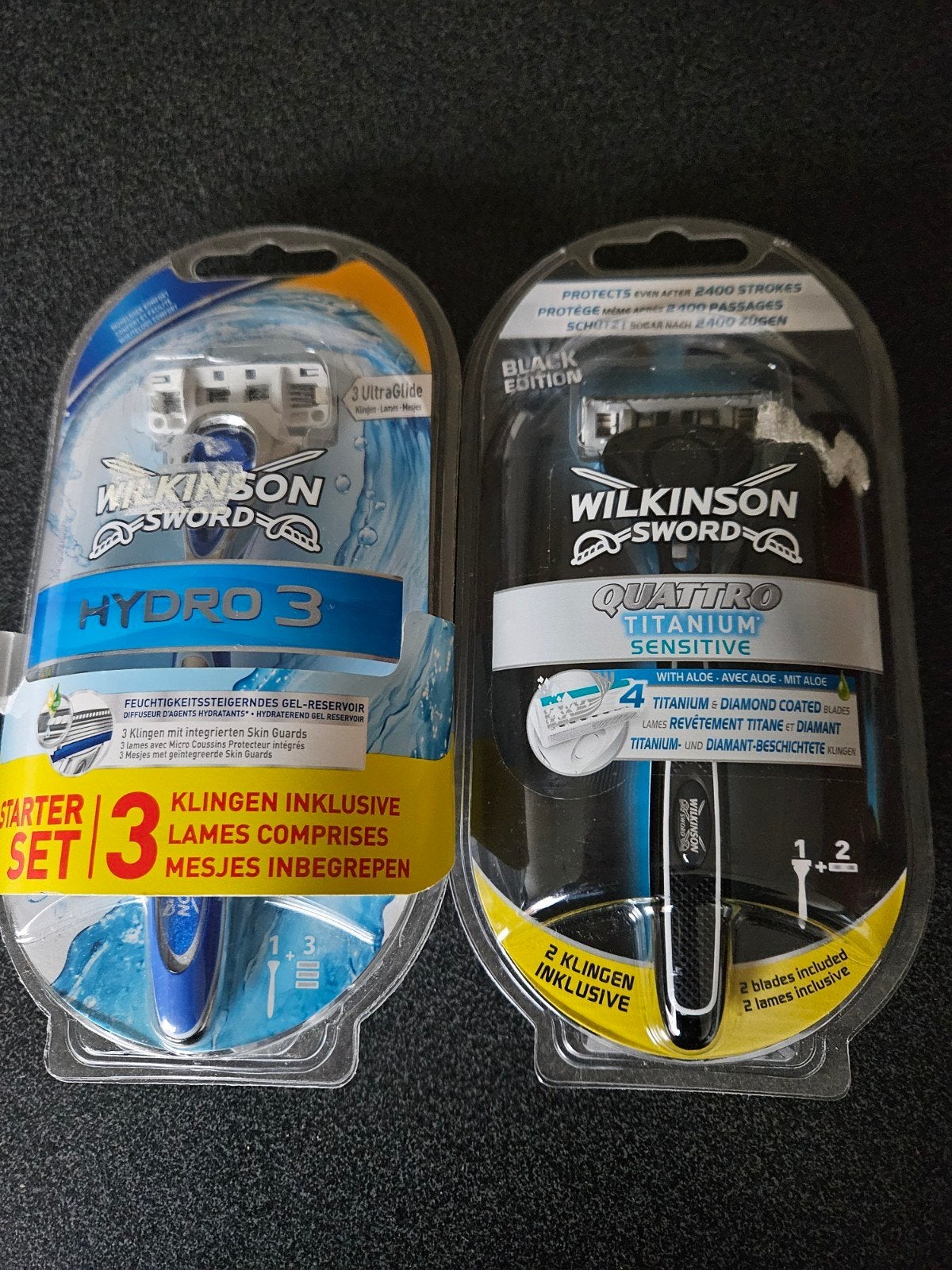 Scheerapparaat Wilkinson sword en Quattro, nieuw, Bijoux, Sacs & Beauté, Beauté | Soins du visage, Enlèvement ou Envoi