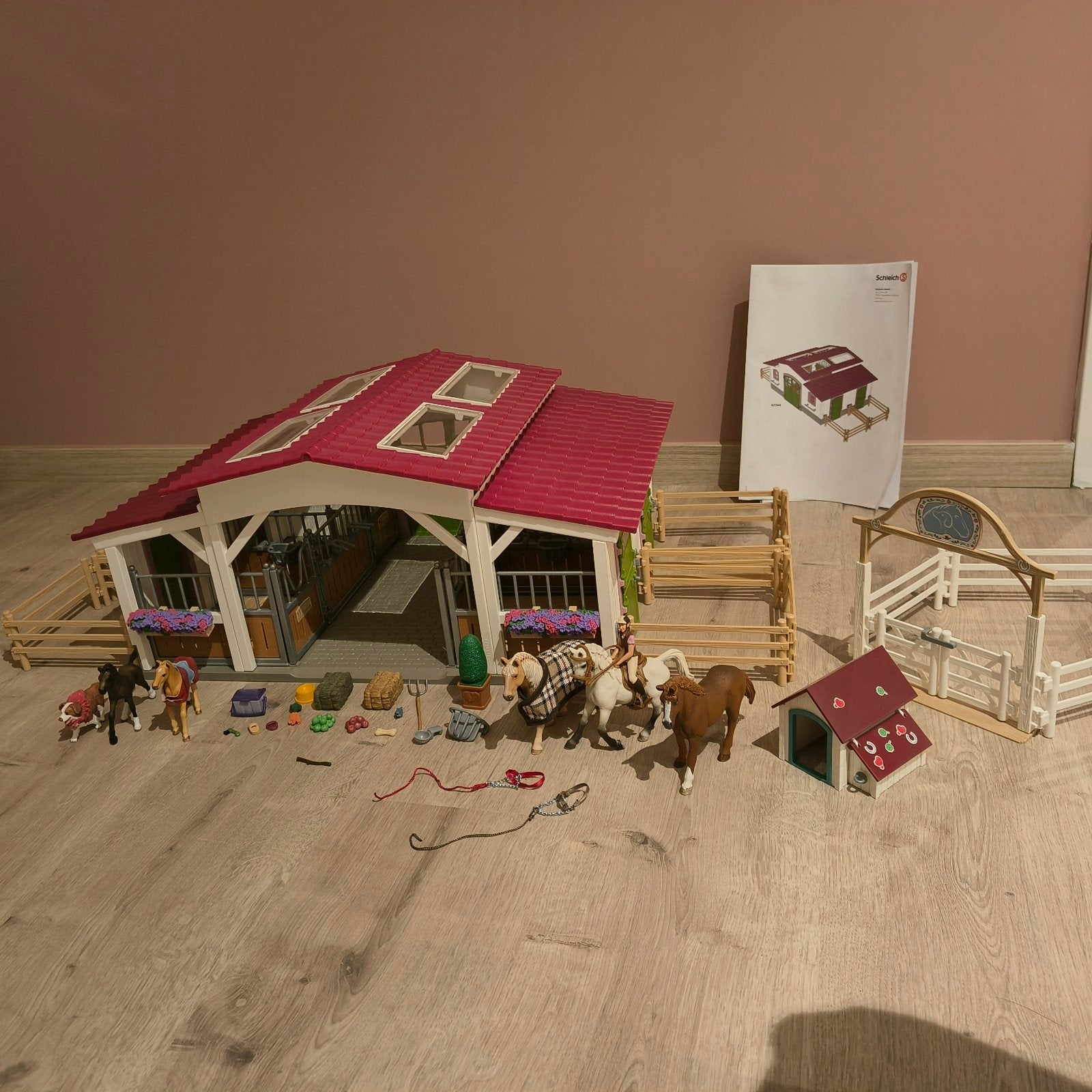 Manege Schleich 42344, Verzamelen, Ophalen, Zo goed als nieuw