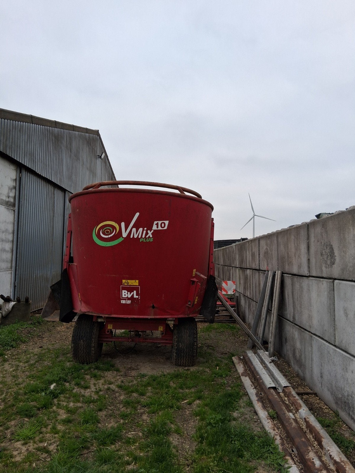 voermengwagen met laswerk, Articles professionnels, Enlèvement