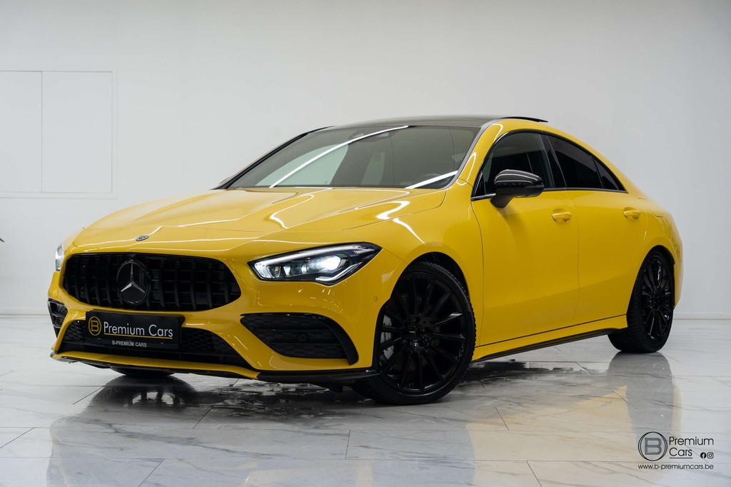 Mercedes-Benz CLA 35 AMG Pano, Led, Ambient, ACC, 360, Gar, CLA, Achat, Entreprise, Jaune