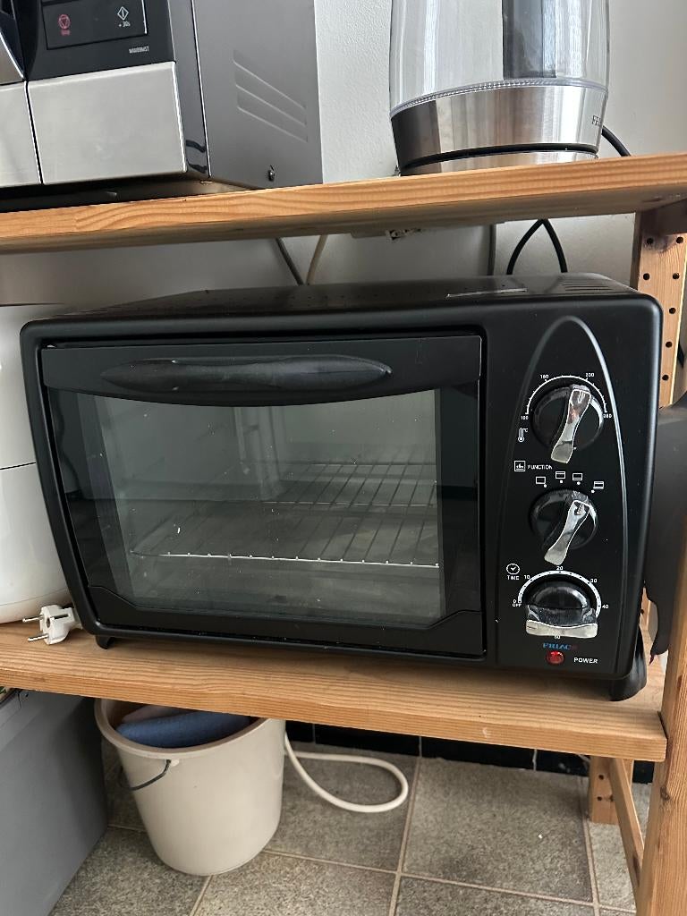 Elektrische oven, Ophalen, Zo goed als nieuw, Zwart