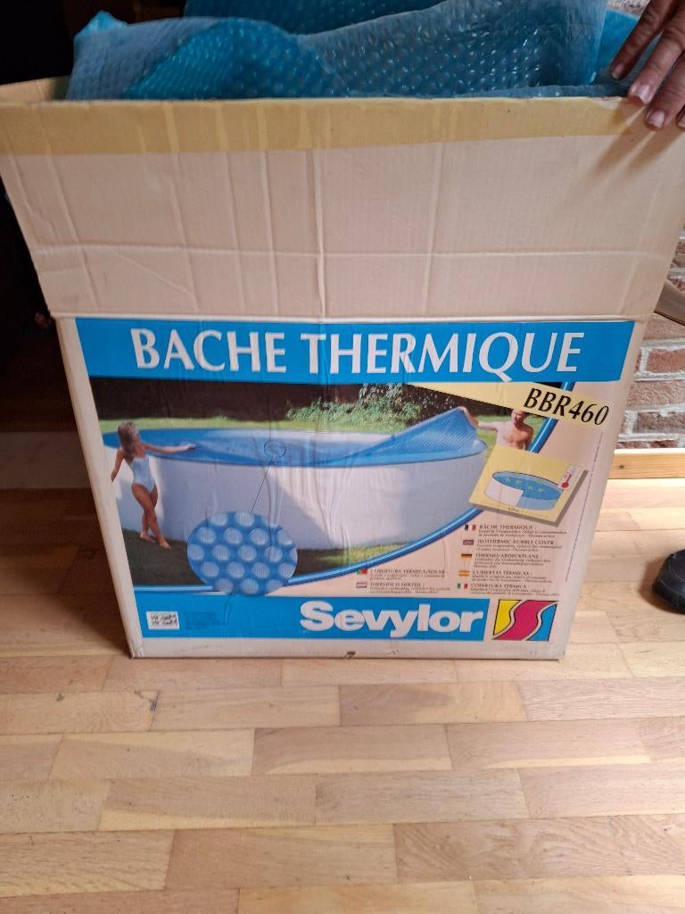 Voile thermique pour piscine, Enlèvement, Utilisé, Couverture de piscine