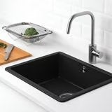 IKEA KILSVIKEN zwarte spoelbak 56  46 cm — NIEUW, Ophalen, Nieuw, Zwart