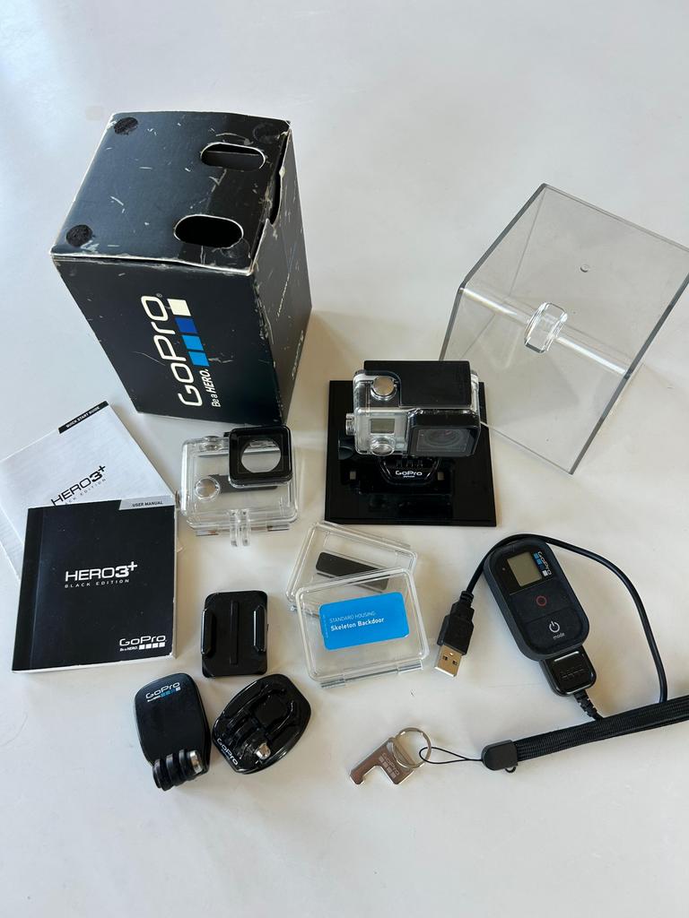 GoPro Hero3+ met veel accessoires, Enlèvement, Comme neuf