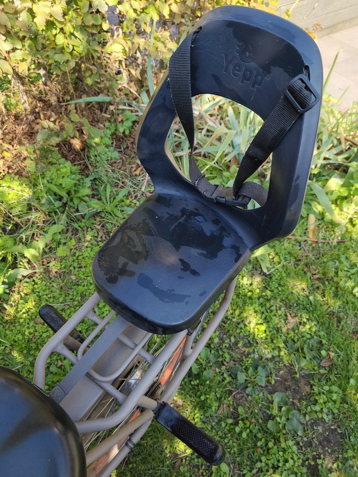 Fietsstoeltje yepp, Fietsen en Brommers, Ophalen, Gebruikt, Yepp (Thule)