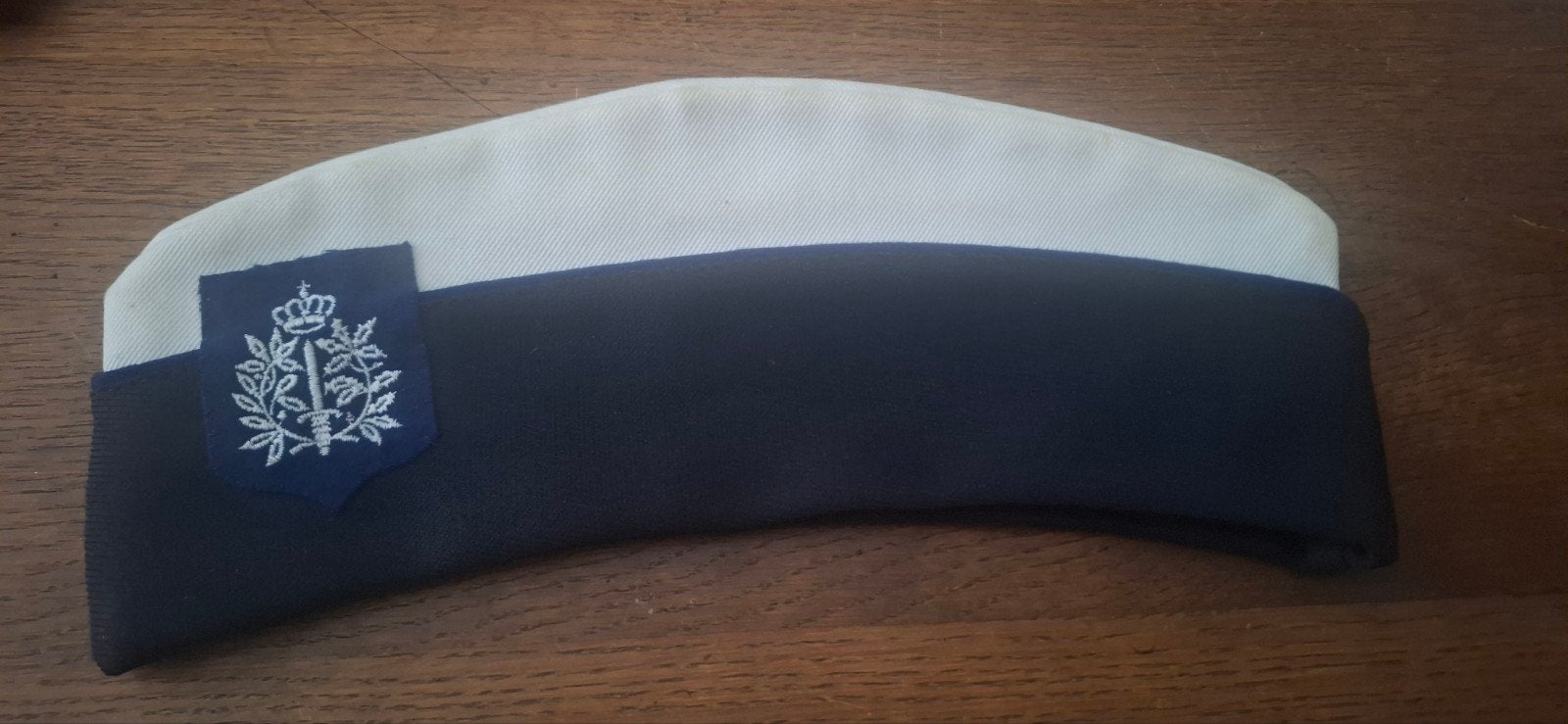Belgique_Calot auxiliaire Police communale, Collections, Objets militaires | Général, Enlèvement ou Envoi, Gendarmerie, Casque ou Béret