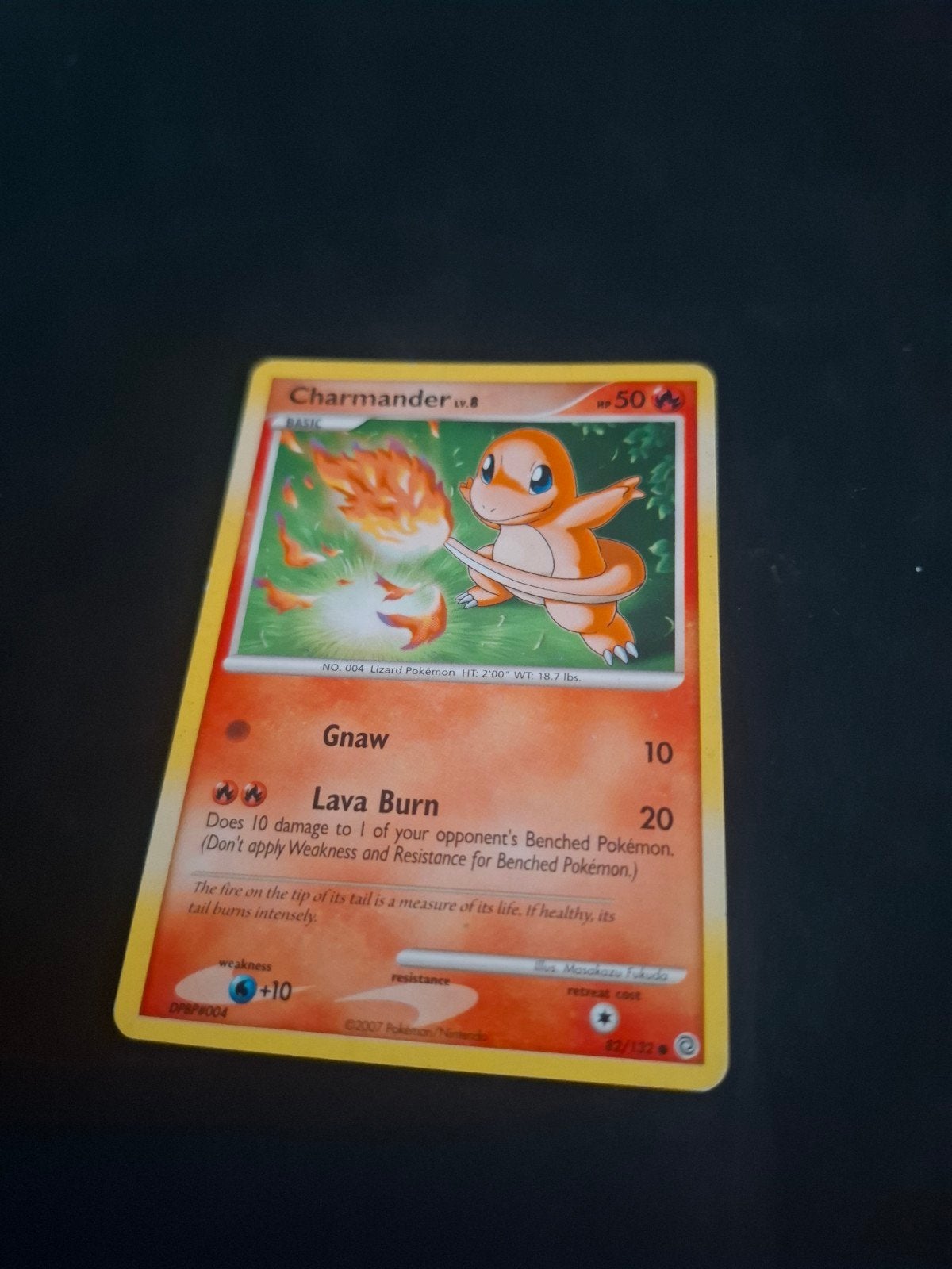 Carte Pokémon Charmander (2007) - Lava Burn, Enlèvement ou Envoi, Cartes en vrac