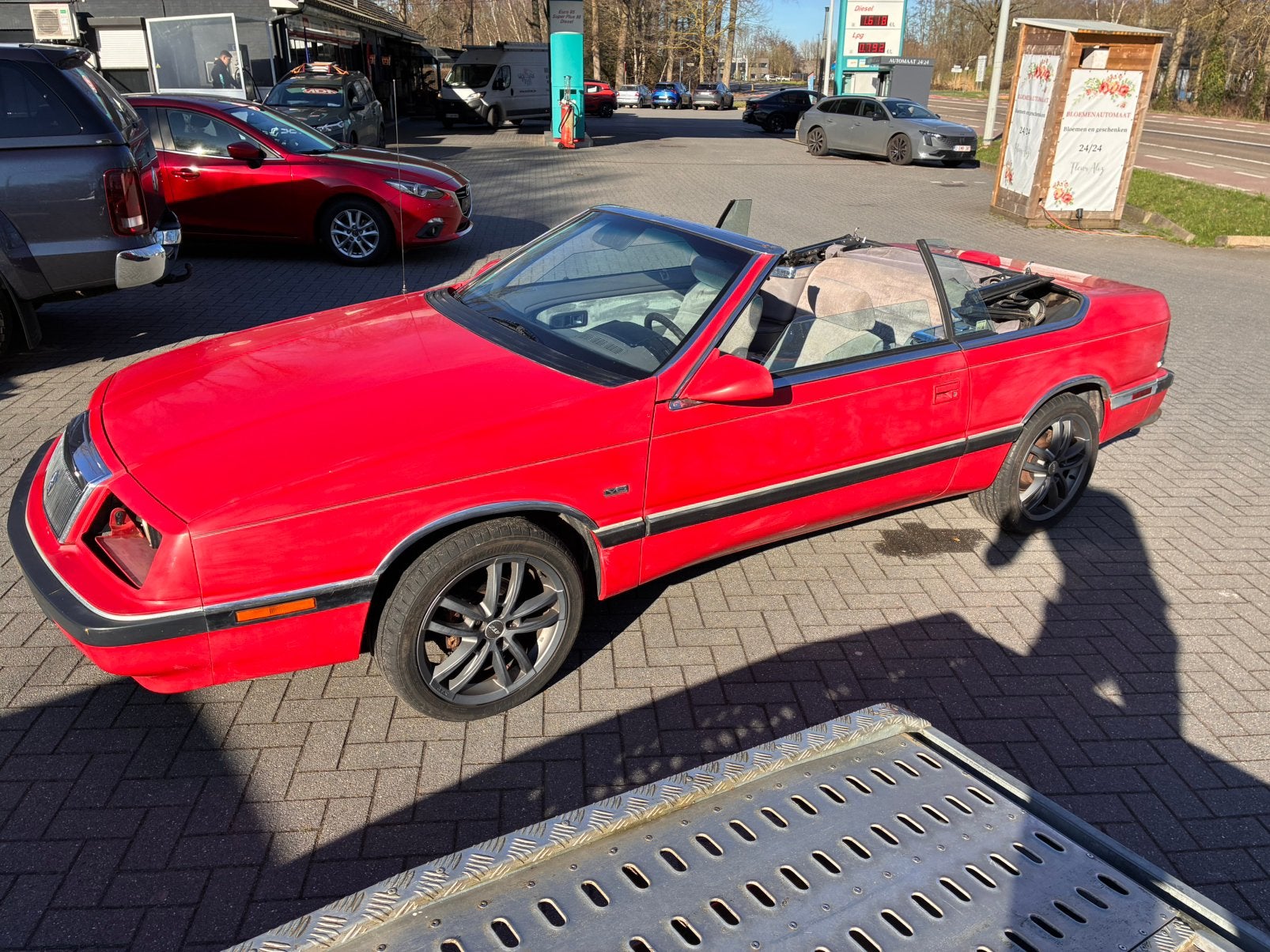 Chrysler le baron cabrio v6 automaat, foto 4
