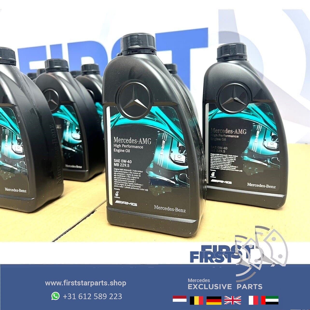 Mercedes 1 LITER 0W40 MOTOR OLIE AMG 1L A35 A45 A45S CLA35 C, Ophalen of Verzenden, -, -, -
