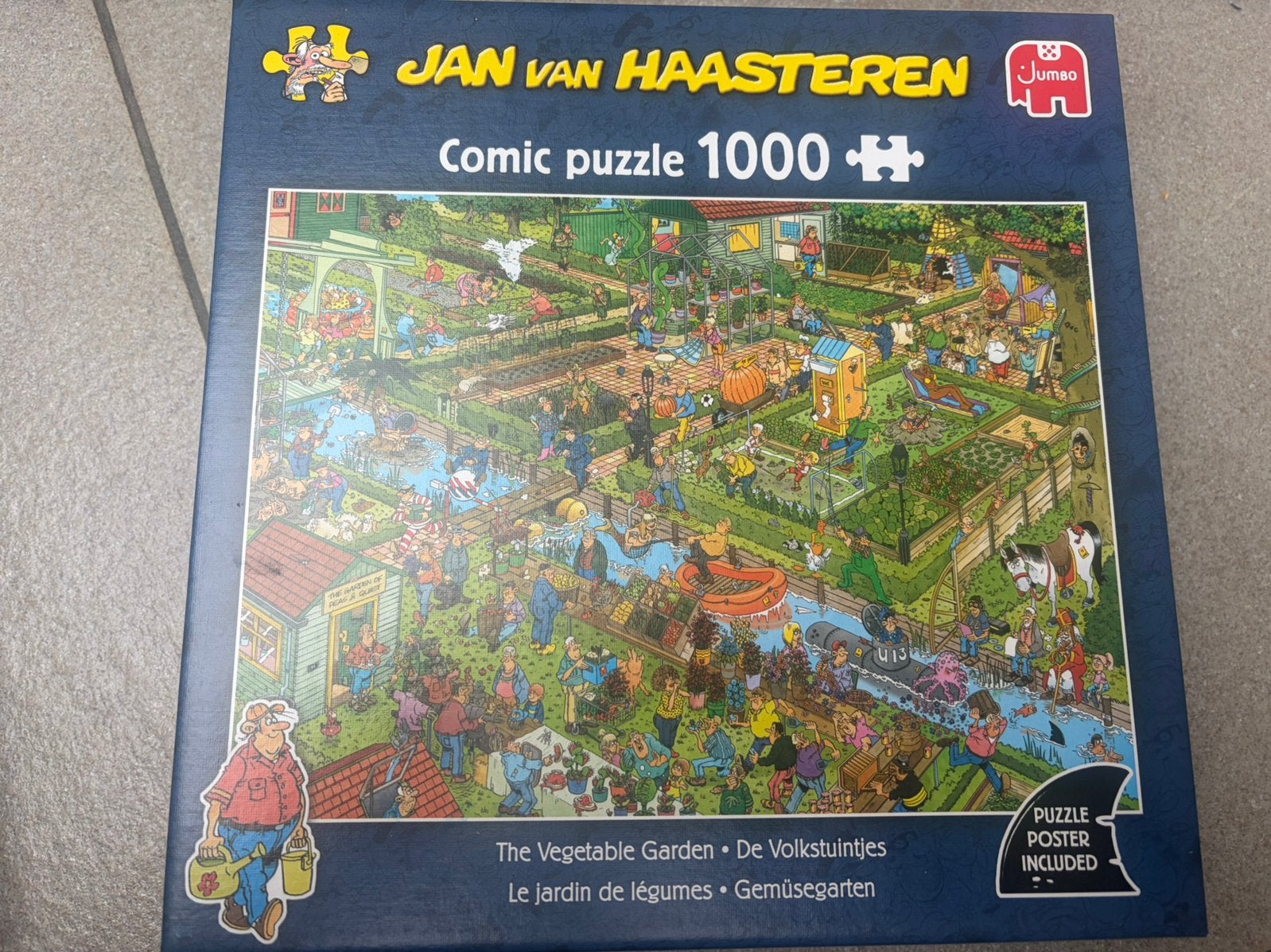 Jan van haasteren de volkstuintjes, Ophalen, Zo goed als nieuw