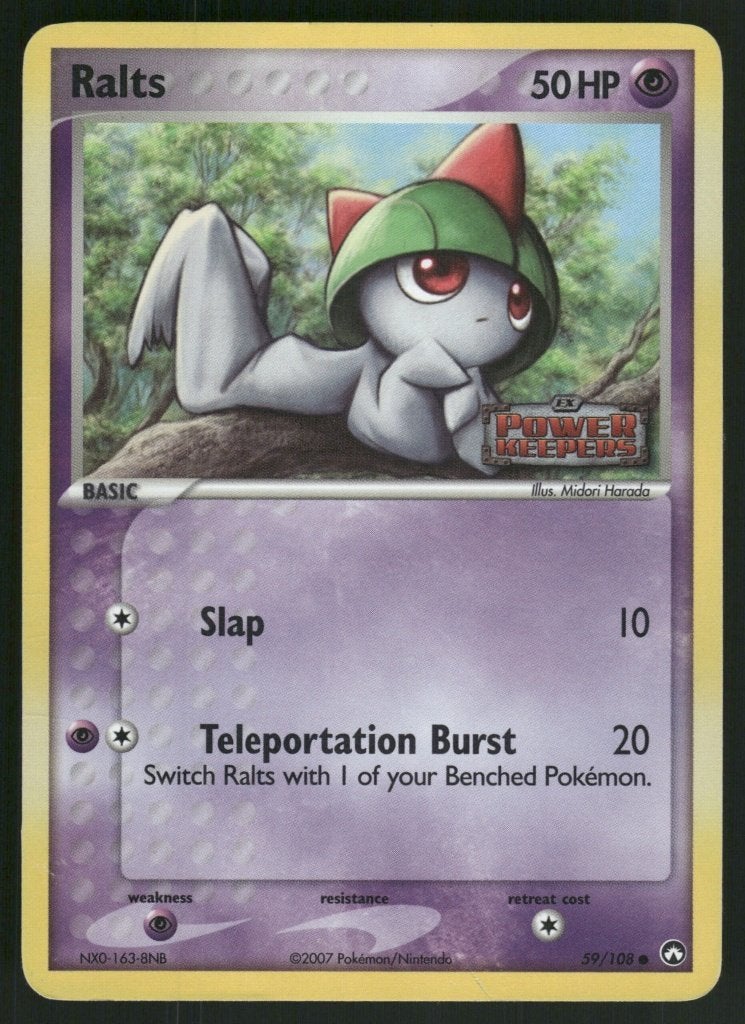 Ralts 59/108 - Power Keepers (Reverse Holo) (EX), Verzenden, Gebruikt