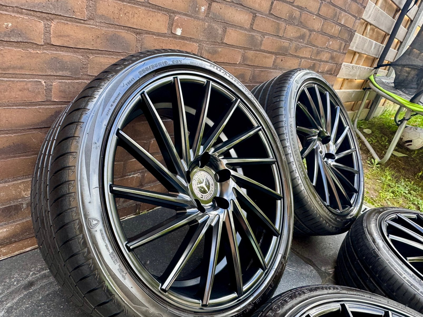 Velgen 19 inch  Mercedes audi vw met druksensor, Ophalen of Verzenden
