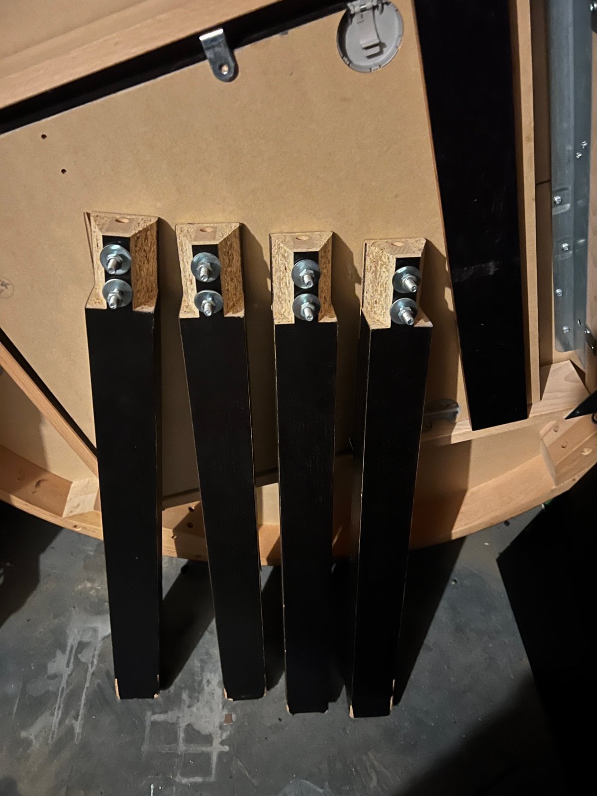 Table ronde extensisble 25€, Rond, 100 à 150 cm, Enlèvement, Utilisé