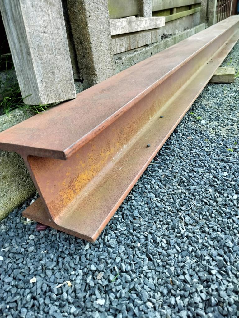 Stalen balk :  lengte 3.60 cm, Ophalen of Verzenden