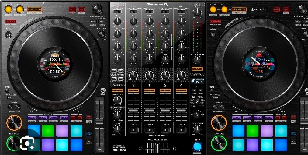 ddj1000 en boxen pioneer, Ophalen, Pioneer